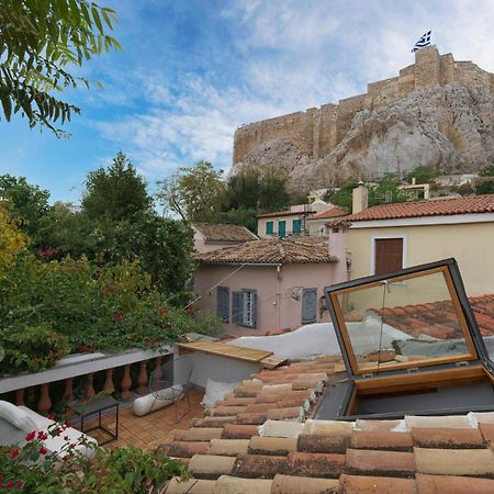 Apartamento Live At The Acropolis Shadow - Under Super Scenic Anafiotika Atenas Exterior foto
